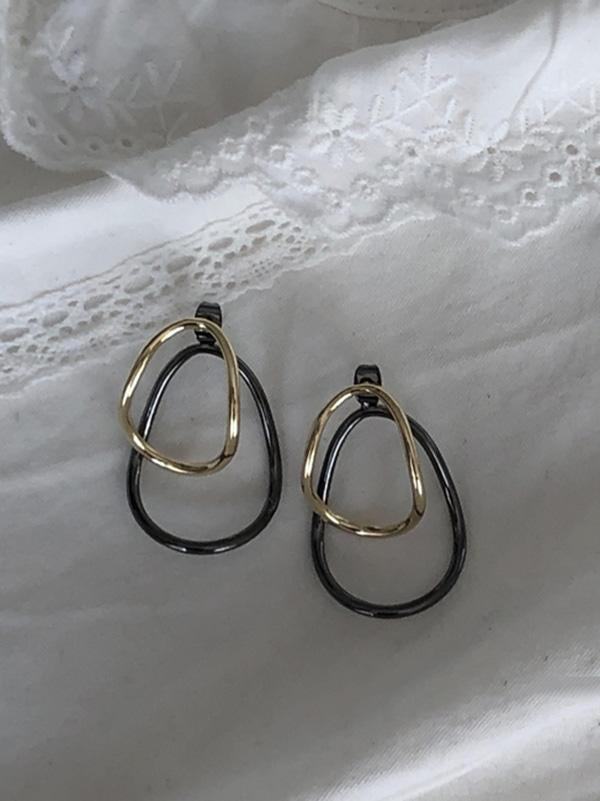 Temperament Drop Pendent Simple Earrings