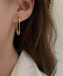 Geometric Earrings Accessories - One_size, GOLD