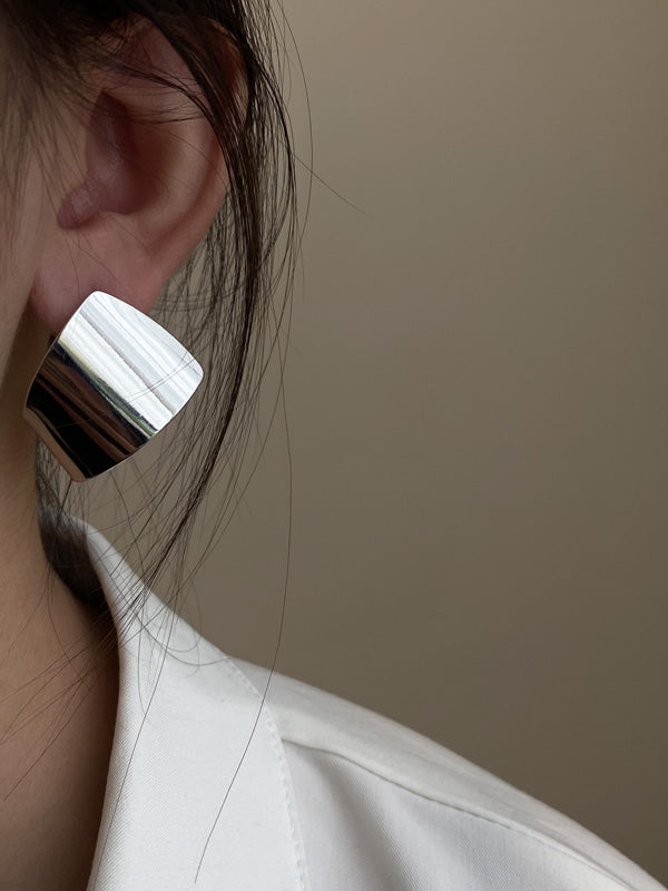 Simple Normcore Geometric Earrings