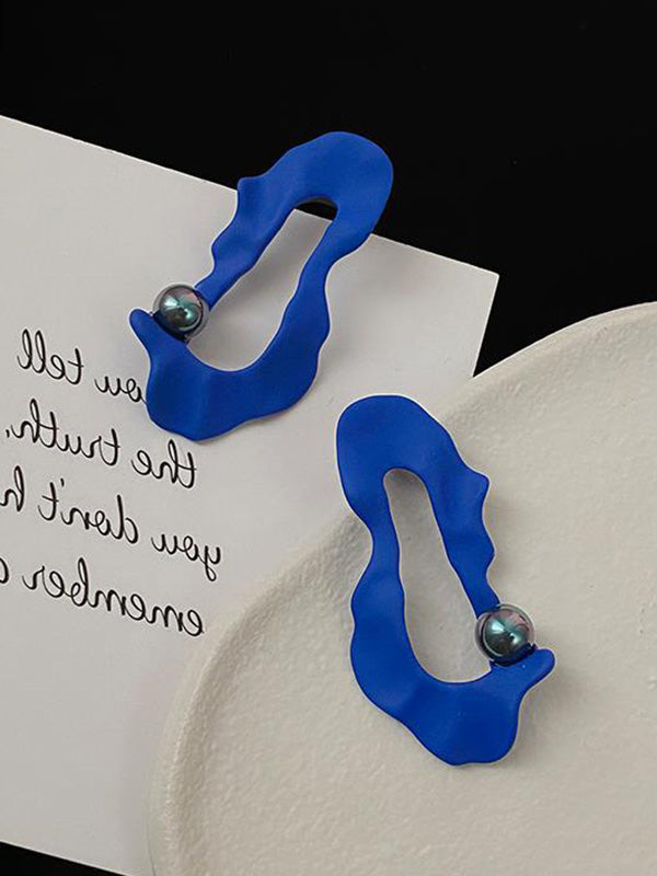 Chic Irregular Geometric Beads Earrings