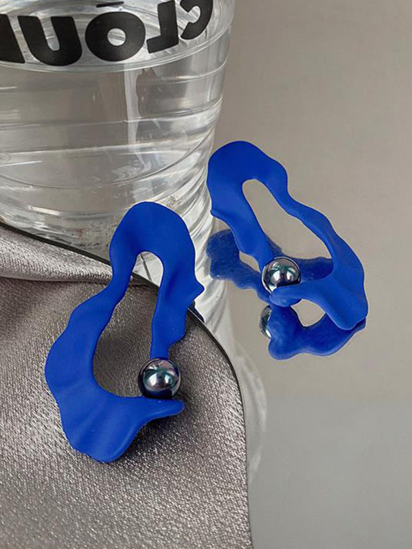 Chic Irregular Geometric Beads Earrings