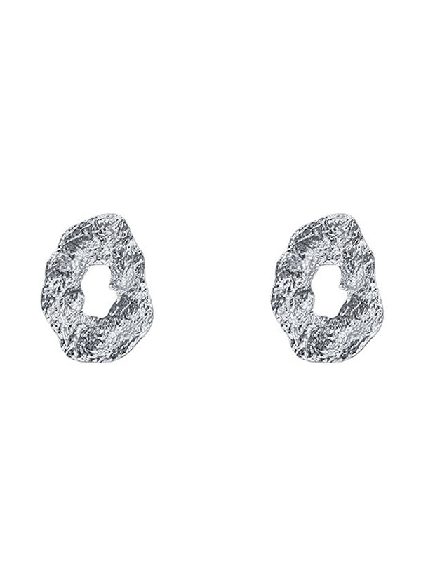 Vintage Original Statement Irregular Geometric Earrings