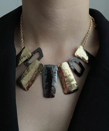 Vintage Fashion Irregular Geometry Necklace
