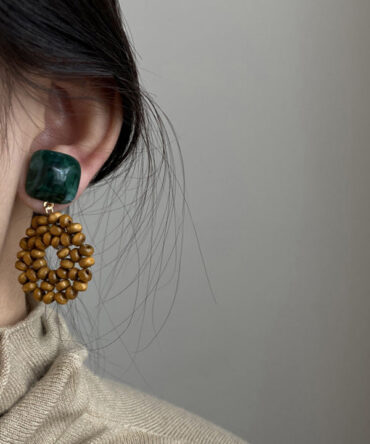 Artistic Retro Beads Earrings